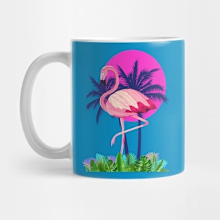 Tropical Vibes Flamingo Tee! Mug